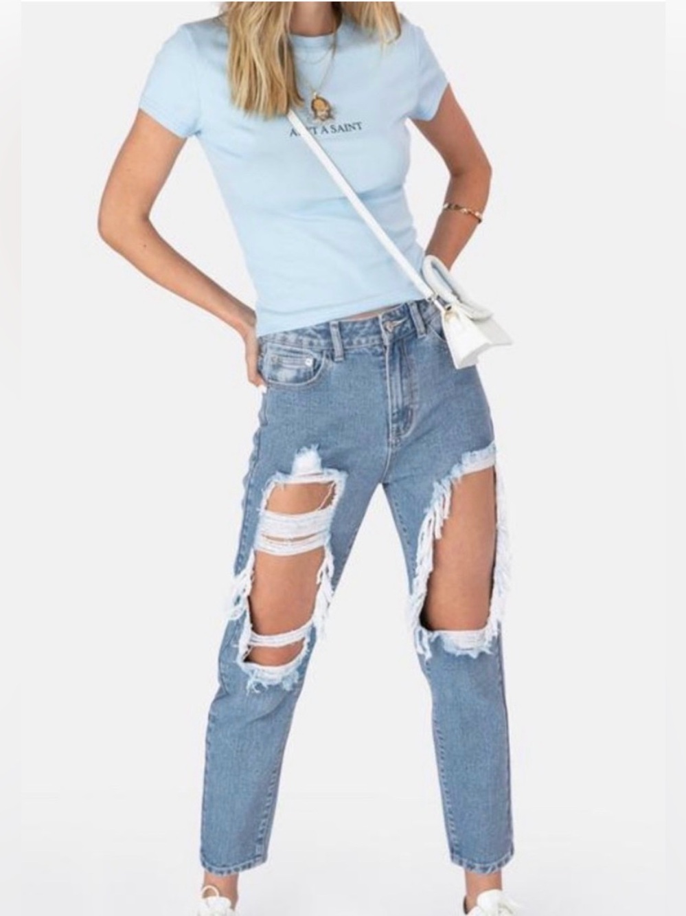 Adika Brico Ripped Mom Jeans 👖